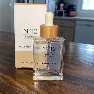 N 12 lux unfiltered bronzing face drops